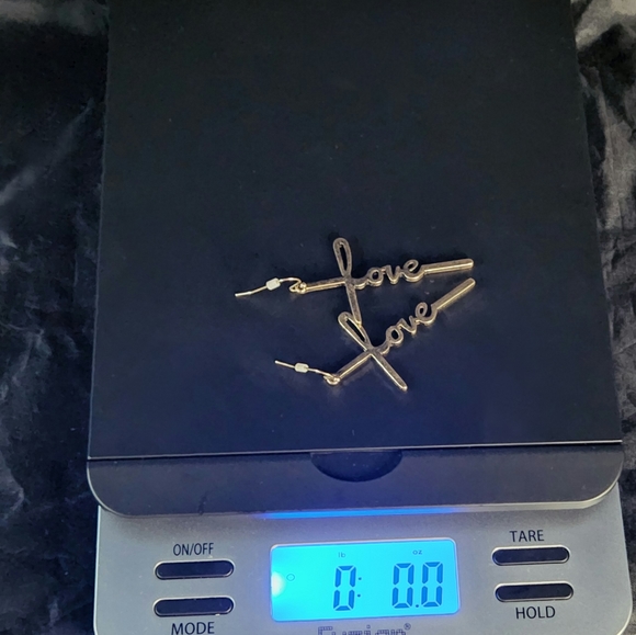 Wildflower Love Cross Metal Drop Earring Set - Picture 4 of 5